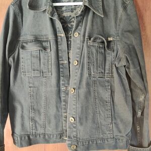 Womens Grey Denim Jacket